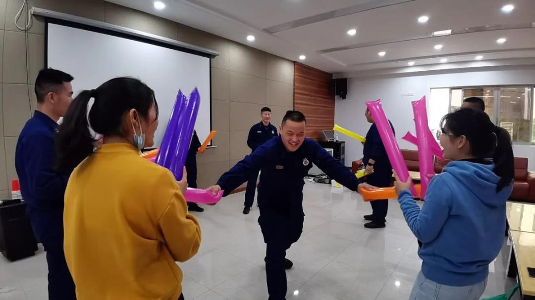 快樂(lè)心凝聚，輕松你我行 | 市橋消防救援站心理關(guān)愛(ài)團(tuán)體活動(dòng)